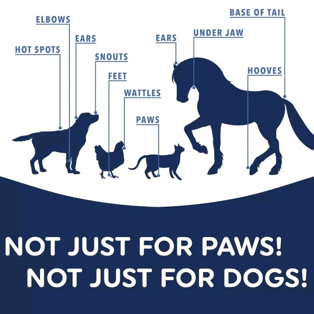 Dog Paw Wax 200 g (7oz) - Moisturizing Dog Paw Balm‎ Mushers New